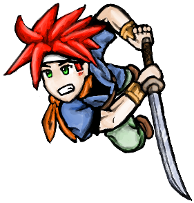 Crono from Chrono Trigger by Danny Poloskei