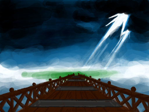 Zenan Bridge from Chrono Trigger by Danny Poloskei