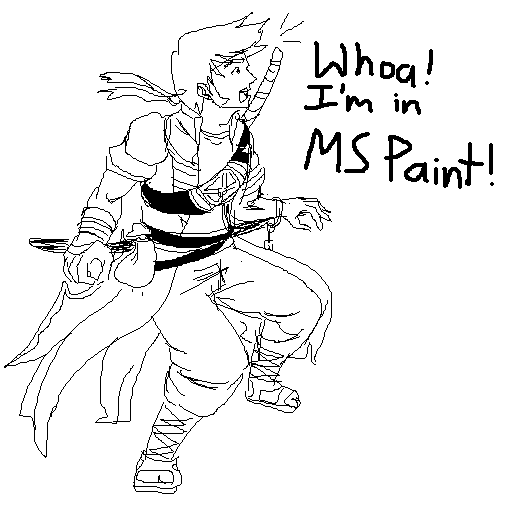 Dungeon Fighter Online - MS Paint Danno by Danny Poloskei