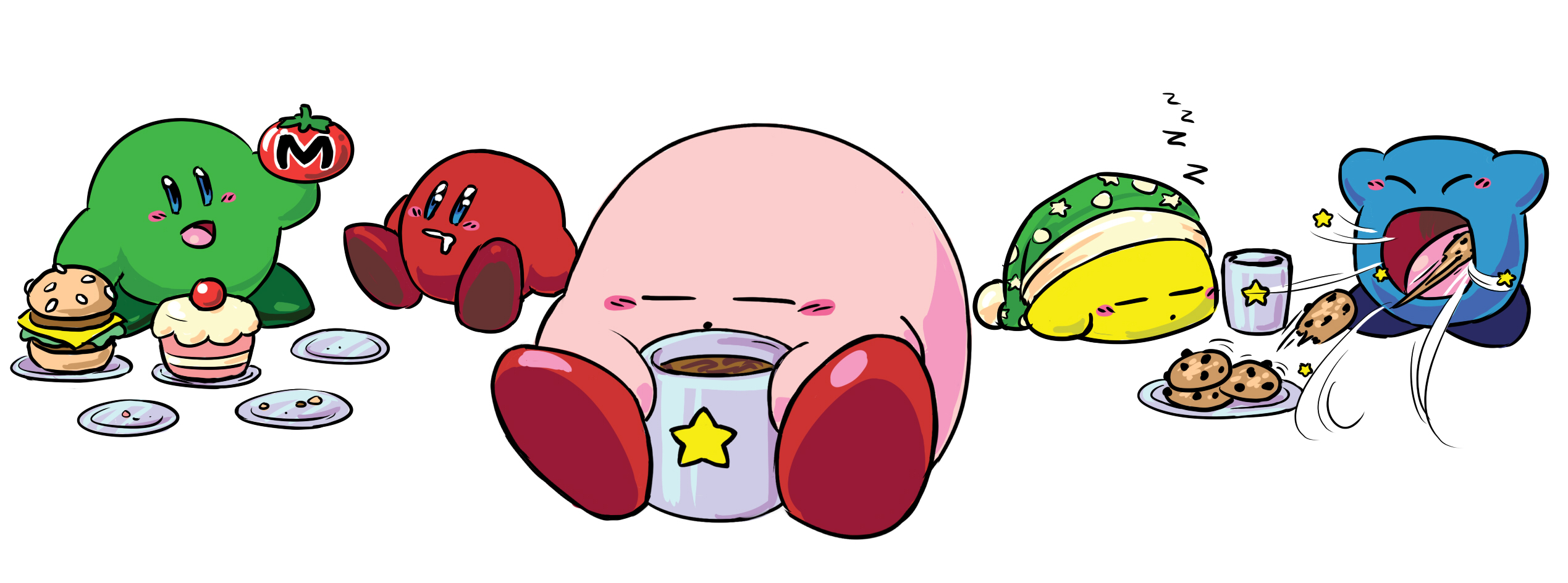 Kirby's Snacktime by Danny Poloskei