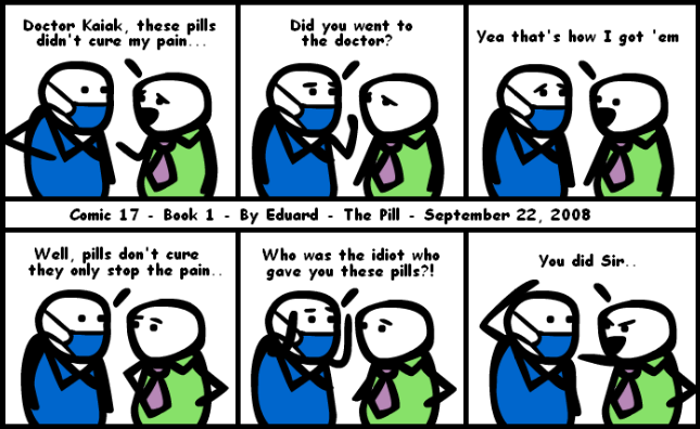 Comedy of the Dwarfs #17 - The Pill - by Eduard