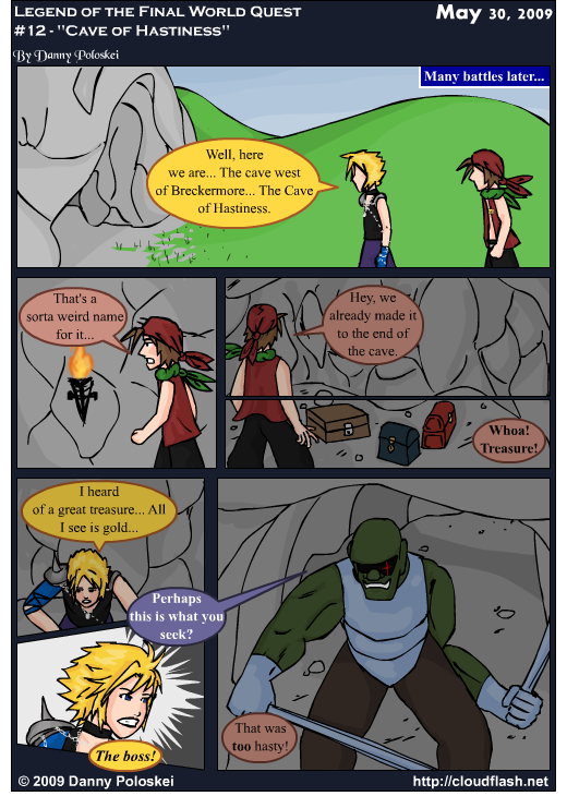 Legend of the Final World Quest - Chapter 0 - Page 12 - by Danny Poloskei