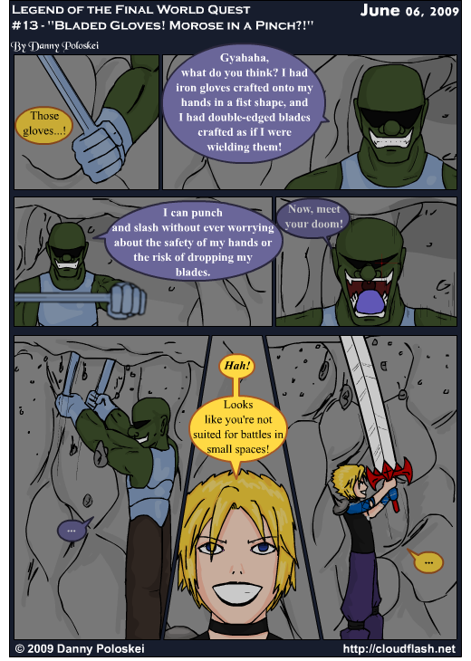 Legend of the Final World Quest - Chapter 0 - Page 13 - by Danny Poloskei