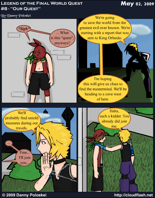 Legend of the Final World Quest - Chapter 0 - Page 8 - by Danny Poloskei