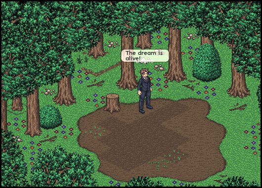 Screenshot from ReSpite, a 2D isometric MMORPG in progress!